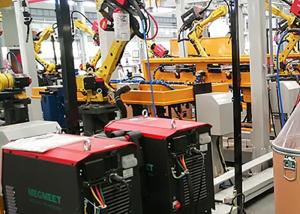 Bicycle Frame Factory Automation Systems , Electric Automatic Beam Welding Line