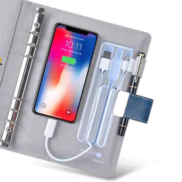 Smart Writing Set Portable Digital Lock Wireless Charger Power Bank for Business