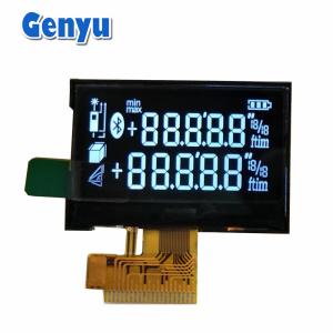 China COG FPC VA LCD Segment Display White On Black SPI Interface For Rangefinder wholesale