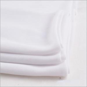 Rusha  Textile  White Color Dyed 75D/72F Poly FDY Jersey Twist Fabrics