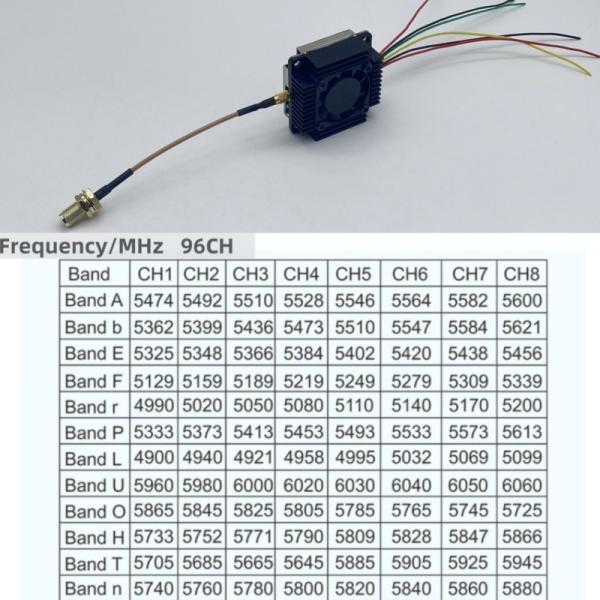 AKK 5W FPV VTX 5.8G 5W Video Transmitter TX5000AC Ultra Long Range TBS Protocol