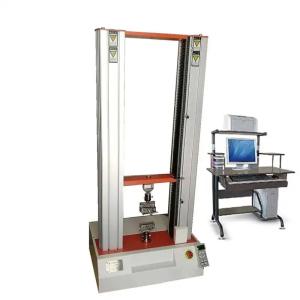 China Rubber / Plastic Tensile Strength Testing Machine 5KN 500mm/Min Adjustable wholesale