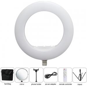 China Hollow Circle LX-480S 18 Inch LED Ring Light 48W Selfie Ring Light With Tripod Stand on sale