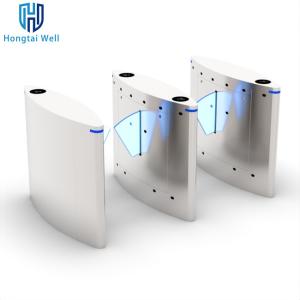 China Flap Barrier Turnstile Retractable Wing Entrance Control Security Automation wholesale