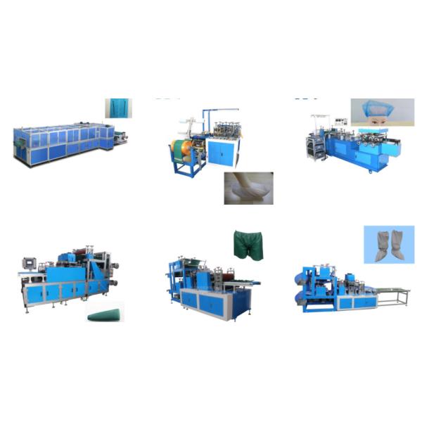 PE Fully Automatic Surgical Gown Making Machine CPE 40-160 Pcs/Min