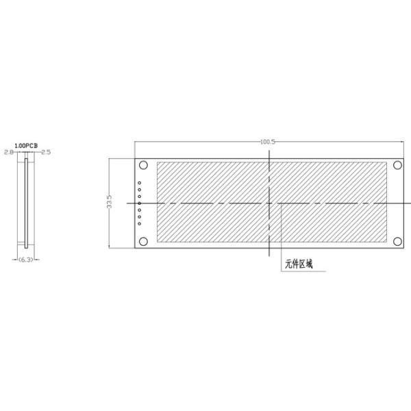 COF 256x64 OLED Display Module 3.12" Inch 16 Greyscale 3.3V Power