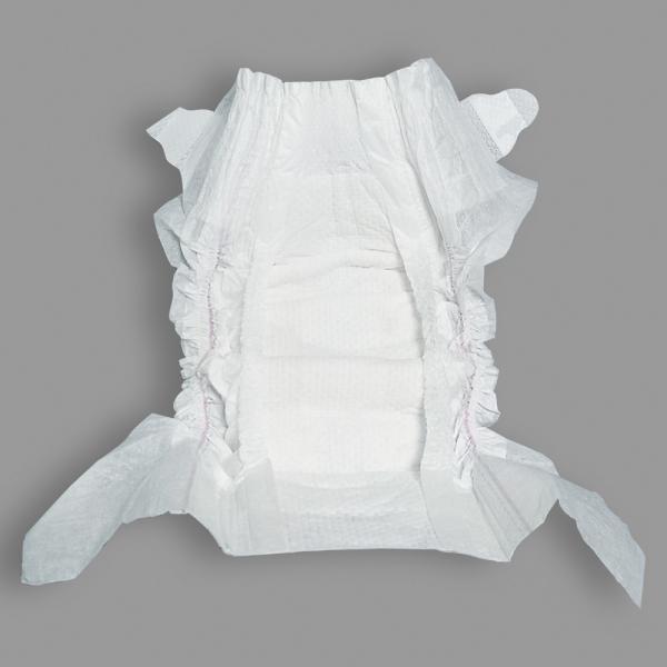 Quality Soft Elastic Waist Band Adsorbing Quickly Disposable Baby Diaper for sale