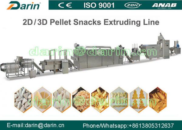 Quality SUS304 3D Snack Pellet Machinery for sale