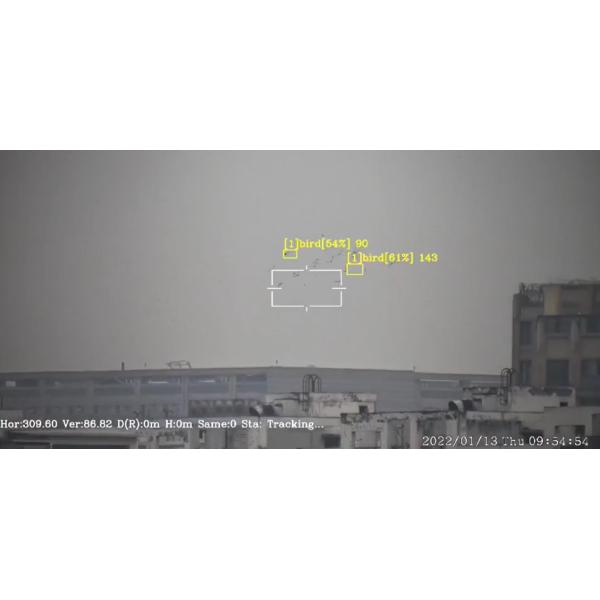 360 Degree EO/IR Drone Detection And Tracking Platform With Dual Channel Imaging And Motion Control