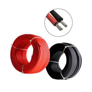 DC 4mm Solar System Pv Cable 1500V Wears Resistance