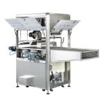 Three Temperature Zones Chocolate Enrobing Machine 500kg/H