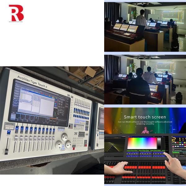 Console Dmx 512 Stage DMX Controller System Tiger Touch II System For Light Control