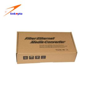 1000Mbps SC IEEE 802.3 100Base-FX SFP Media Converter