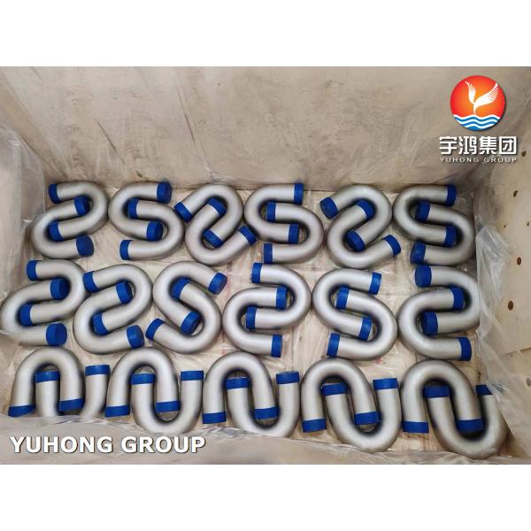 ASME SA213 TP316L 1.4404 Stainless Steel U Bend Tube For Fired Heaters