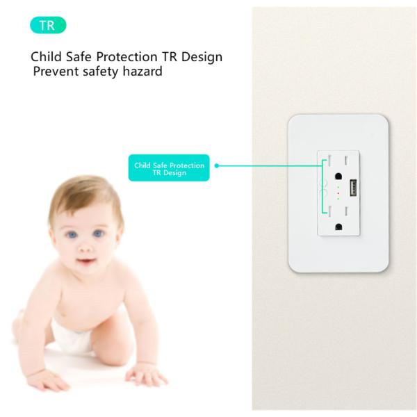 US 120 Style Smart Wall Socket