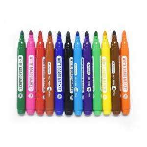 China Bright And Versatile Colourful Whiteboard Markers For Black Dry Erase Board Erasable wholesale