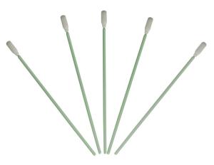 China 100 Ppi Polyurethane Foam Cleanroom Consumables Long Cleaning Swabs wholesale