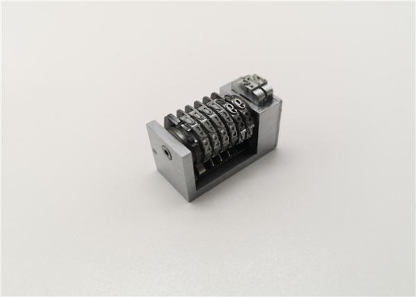 Quality 6 Digit 2 Sinks Letterpress Numbering Machine 4X8 Convex Standard for sale