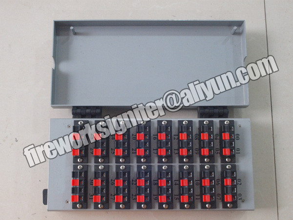 China 32 Cues Terminal Box Pyromusic Firework Firing System wholesale