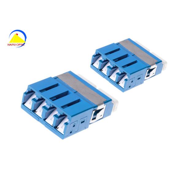 Metal Plastic APC SC Shutter Adapter Single Mode 0.2dB For CATV