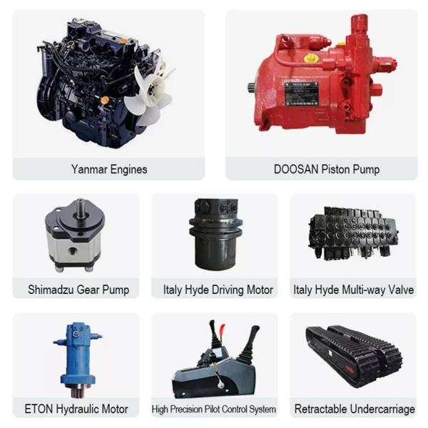 Excavator Bucket Pin Bushing Kit EX200LC Standard Size Spare Parts Heavy Equipment