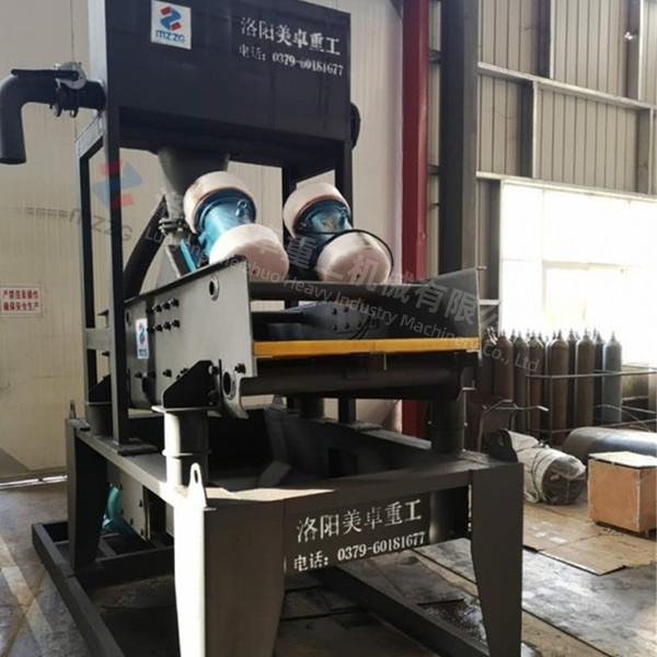 Quality Single Spray Sand Recycling Machine 20 KW Prevent Material Accumulation for sale