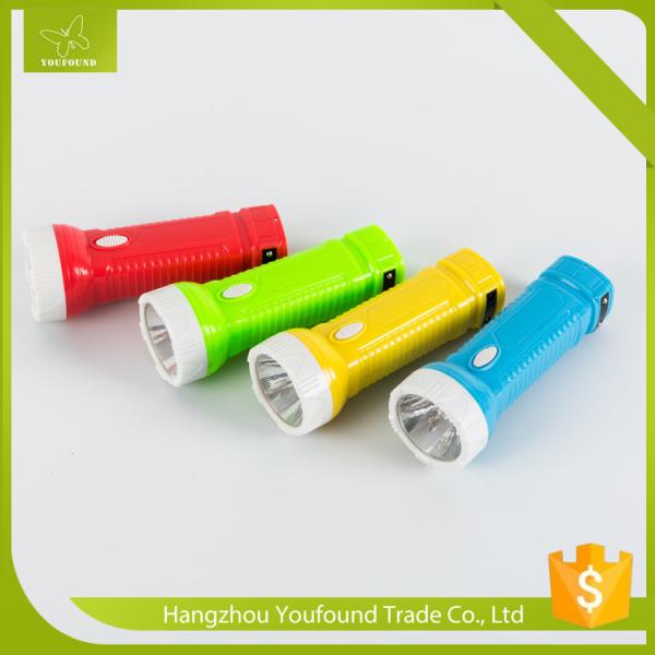 Quality BN-103 Simple Classic Rechargeable LED Flashlight Torch Light for sale