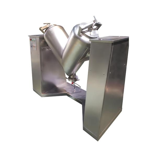 Quality SS304 V Type Powder Mixer Dry Particle Laboratory Mixer Blender 1.5kw for sale