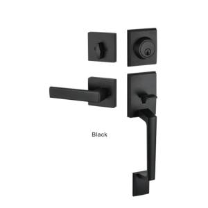 Modern Mechanical Deadbolt Combo Door Handle Key Lock