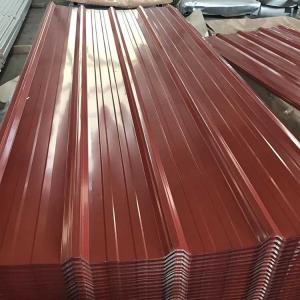 China Galvalume Steel Roofing Sheets 0.12MM Ppgi Color Coated wholesale