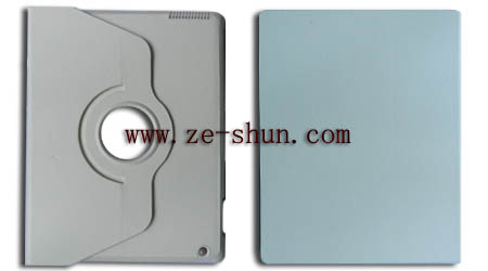 Fashion Apple Ipad 2 & 3 Whirling Type White Silicone / Plastic Custom Cell Phone Covers