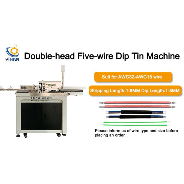 Advanced 10 Wire Double Head Dipping Machine for Fast and Accurate Wire Processing