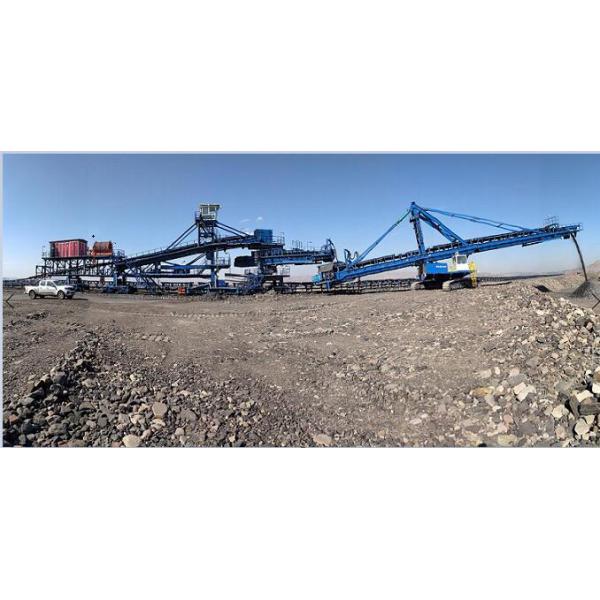 Heavy Duty Crawler Transfer Conveyor Material Open Cast Mines