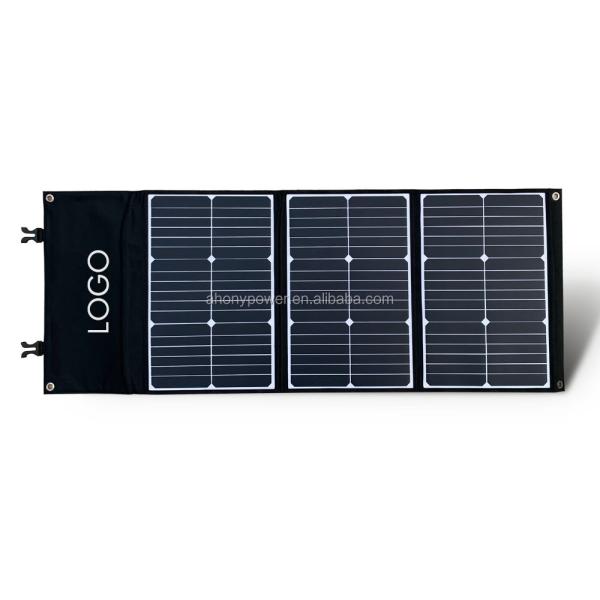 Sunpower Portable Custom Made Solar Panels 60w Foldable Solar Panel Charging Kits