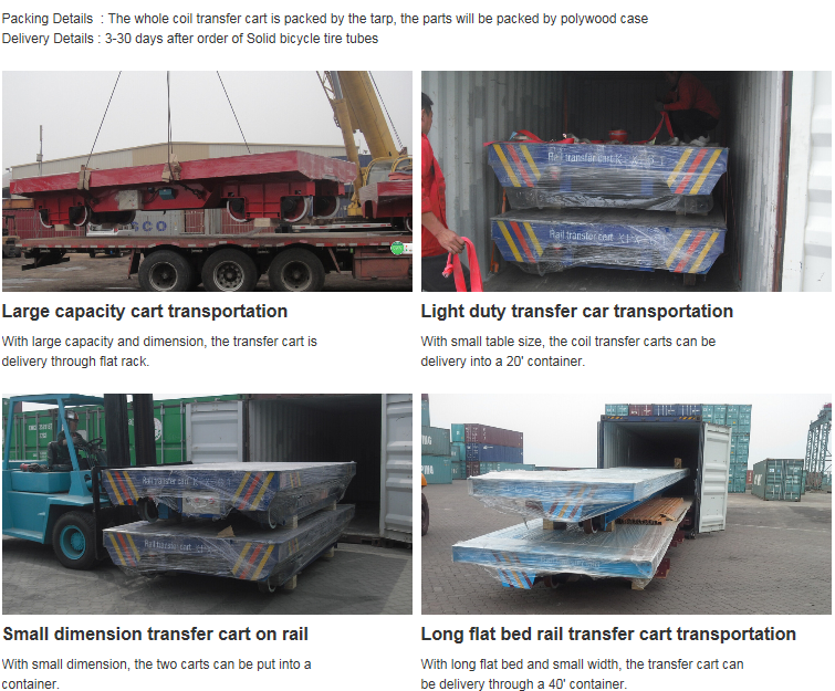 Crossing rail ransfer car on turnplate for aotumobile production line
