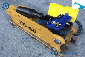 China 4-7T Excavator Hydraulic Demolition Hammer Chisel 68 Hydraulic Rock Breaker EB68 SB40 wholesale