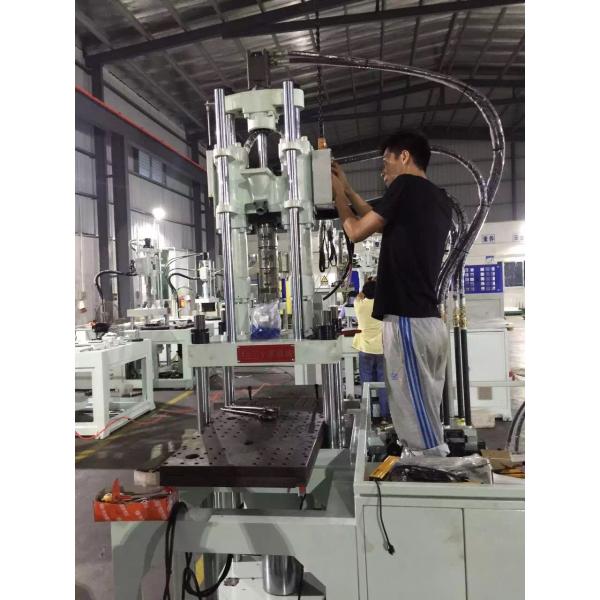 JTT-550DM Double Slide Table Vertical Plastic Injection Molding Machine For ABS/PP Processing