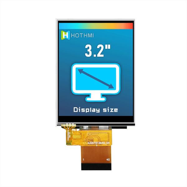 3.2 Inch TFT LCD Display With Resistive Touch Panel