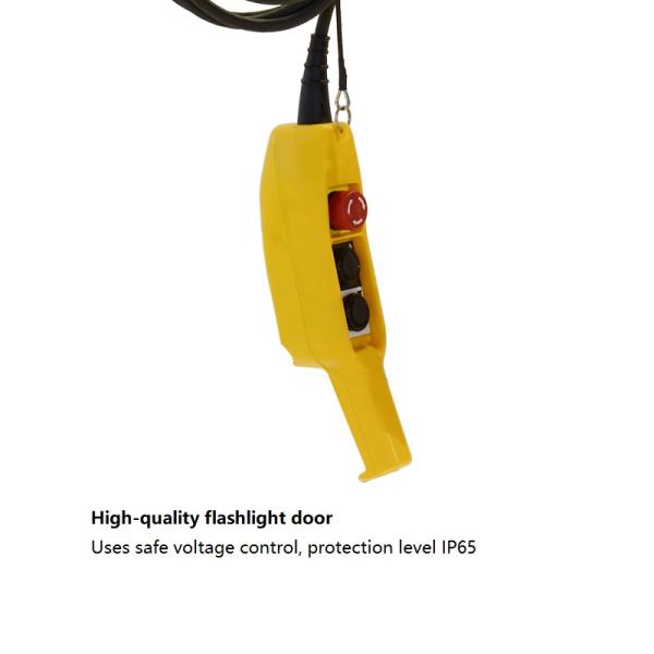 Electric Chain Hoist with Quick Voltage Switching and Adjustable Limit Switches for Easy Load Control