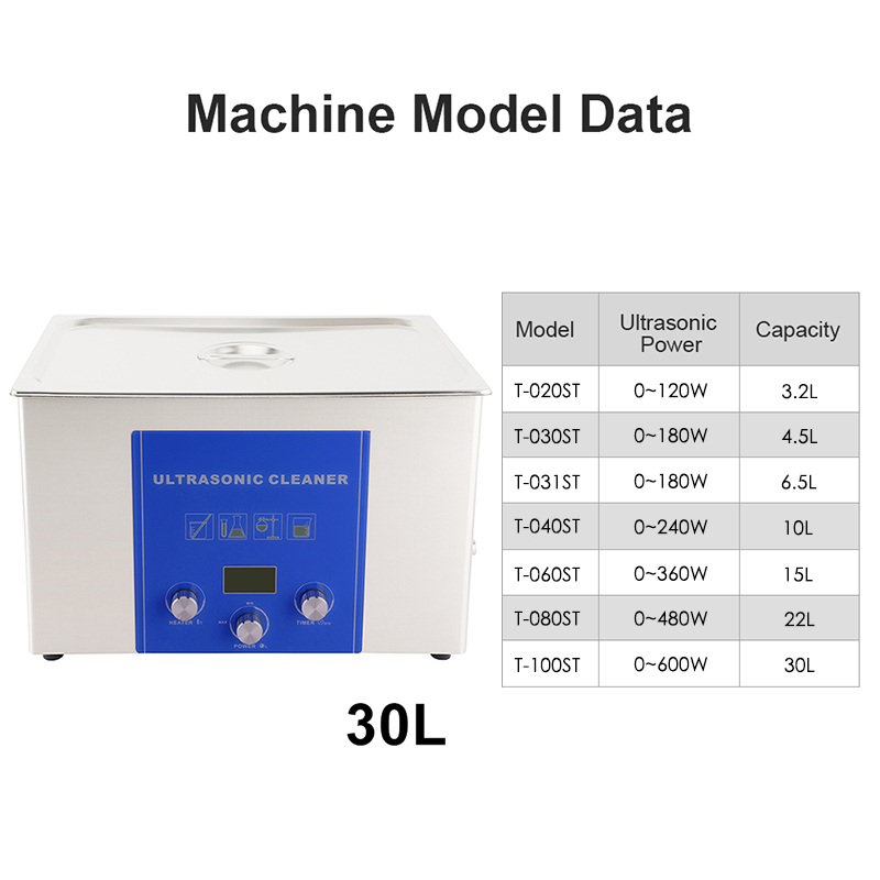 600W 30L Low Noise Ultrasonic Cleaner PCB Ultrasonic Cleaning Bath