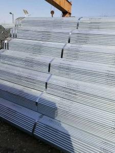 China Building Materials Galvanized Round Steel Pipe / Pre Galvanized Steel Pipe wholesale