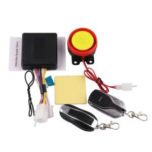 China Anti Theft Security Motorcycle Alarm System 3.5mA 125db Remote Control wholesale
