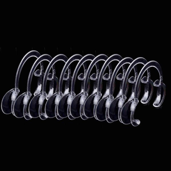 C-Shape Teeth Retractor Autoclavable Whitening Dental Cheek Retractor Clear