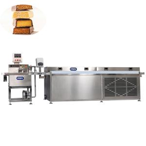 China Nut Dates Chocolate Coating Line With Customized Cooling Tunnel wholesale