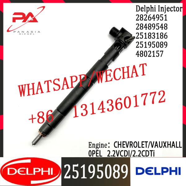 Genuine Fuel Injector 28264951 28239766 28489548 For CHEVROLET / 0PEL 2.2VCDI 25195089