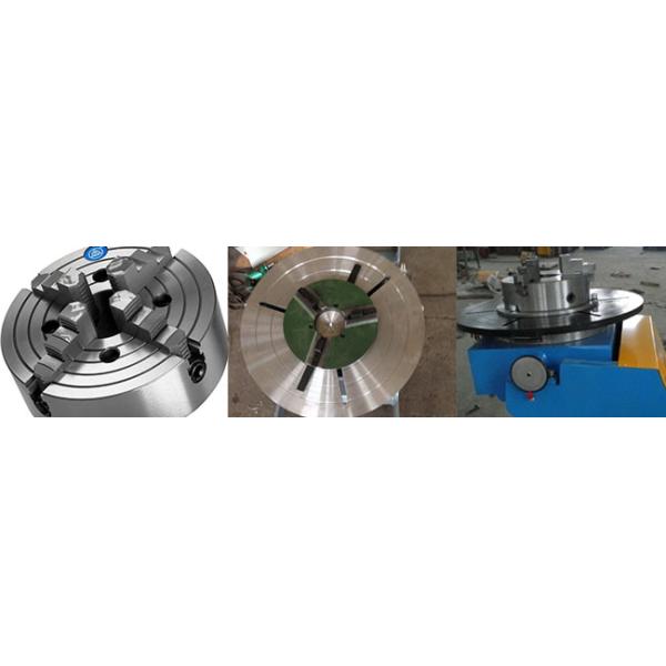 Automatic Pipe Welding Positioners With Hand Control Box 1300 lbs Capacity Welding Turn Tables