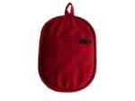 Kitchen Potholder with Pocket ,Red