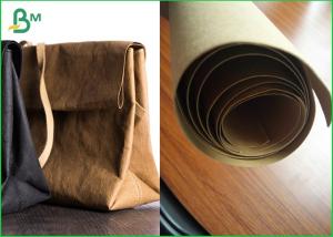 China Virgin And Natural Fabric Material Kraft Liner Paper For Handbags And Jeans on sale