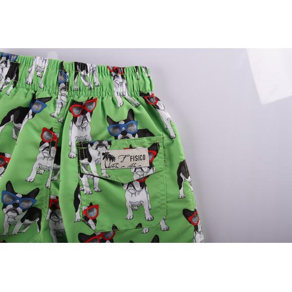 Mens Pant Print 100% Polyester Quick Dry Swim Trunks