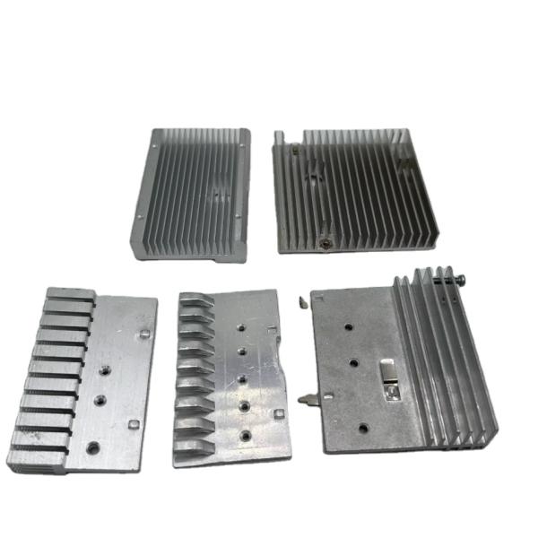 Anodized Aluminum Profile Heatsink Extrusion For Computer Graphics Card Power Supply Cooling